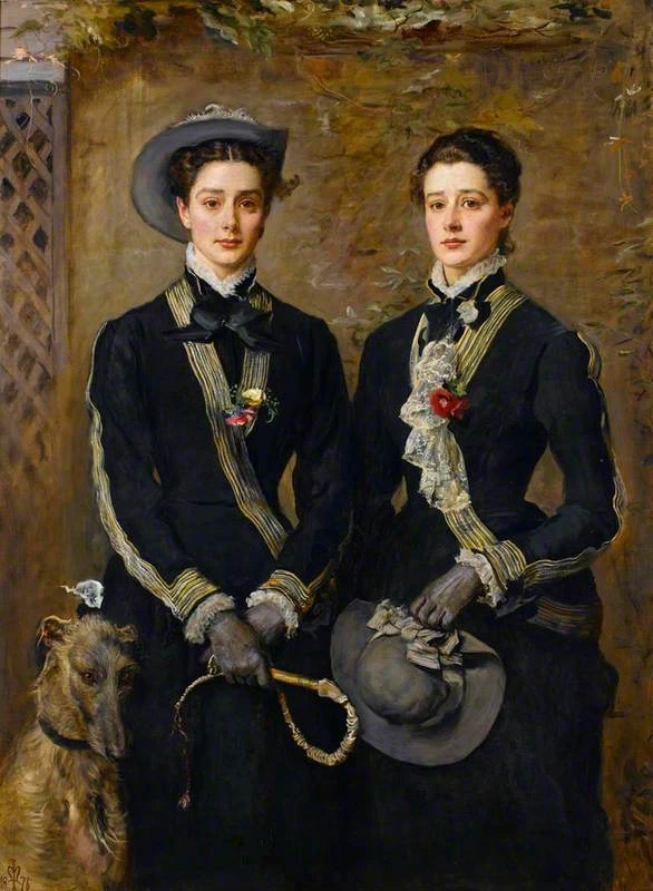 Le gemelle, Kate e Grace Hoare - Museo Fitzwilliam